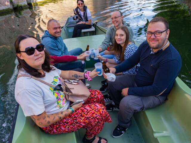 Apér'eau à bord des bateaux promenades du Vieux-Douai