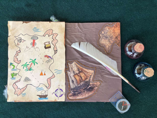 Musée-parc Arkéos, Atelier vacances enfants - Le carnet des hérauts