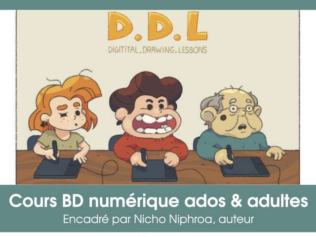 Cours BD numérique ados & adultes