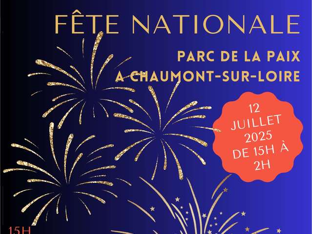 Fête Nationale 14 juillet - Chaumont-sur-Loire