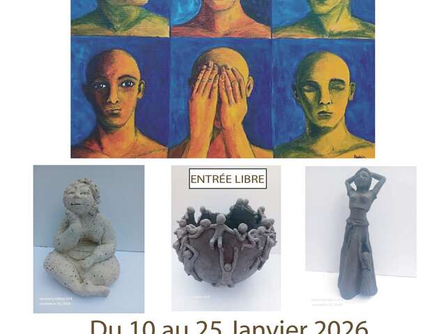Exposition peinture et sculpture
