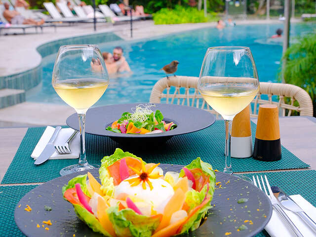 Restaurant Palm Bar - Hôtel La Pagerie