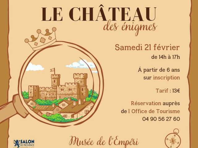 Animation : Le château des énigmes