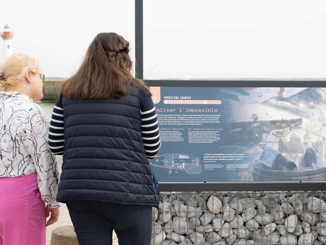 « Sur les lieux de l’Opération Chariot », parcours autonome