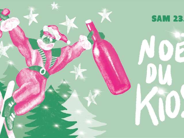 Le Noël du Kiosq, Dj set et vin chaud