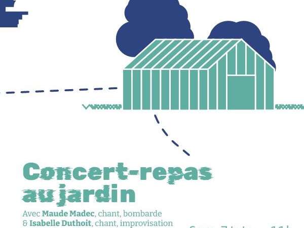 Concert-repas au jardin aux dragons