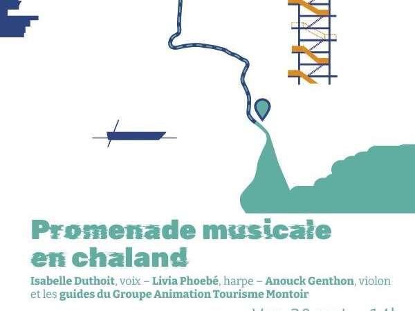 Promenade musicale en chaland
