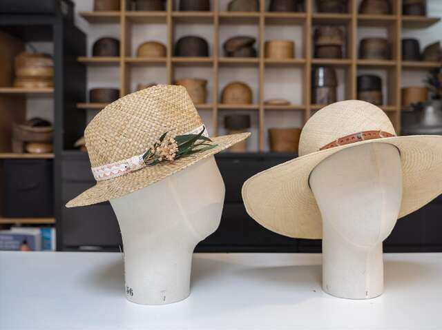 Atelier « je réalise mon chapeau en paille »