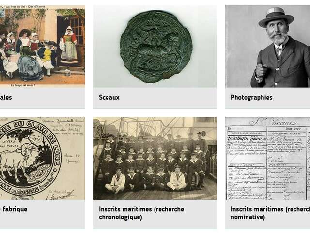 Les ressources numériques des Archives départementales