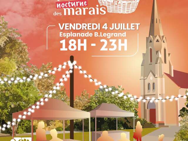 Marché nocturne créations et productions locales
