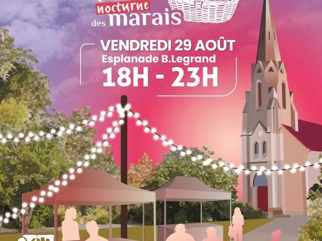 Marché nocturne créations et productions locales
