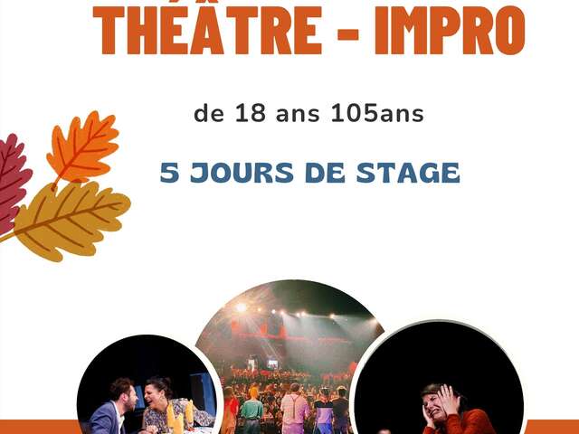 Stages de théâtre et impro