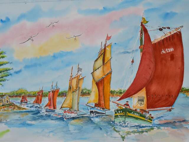 Peintures aquarelles