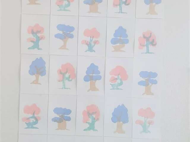 Décrochage des sérigraphies des classes de petite et moyenne sections