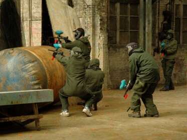 Un paintball dans une ancienne usine ? - Paintball.be