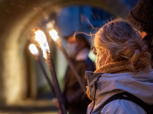 Visites guidées aux flambeaux