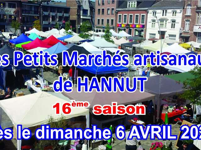 Les petits marchés artisanaux de Hannut