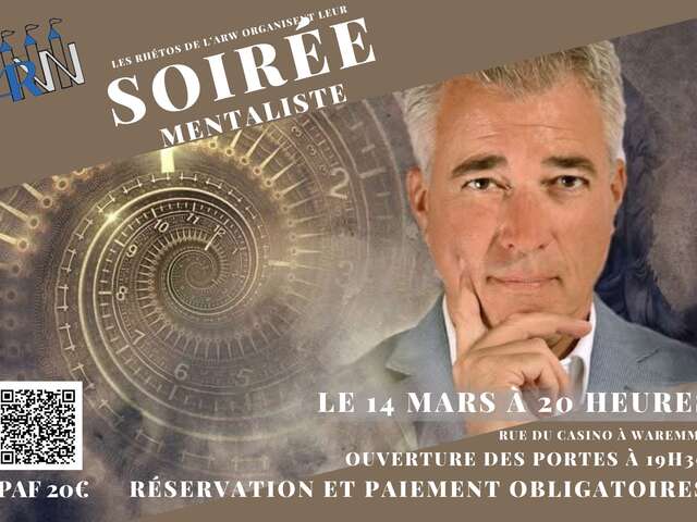 Soirée mentaliste à l’ARW