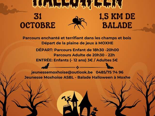 Balade Halloween à Moxhe