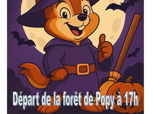 Halloween à la forêt de Popy