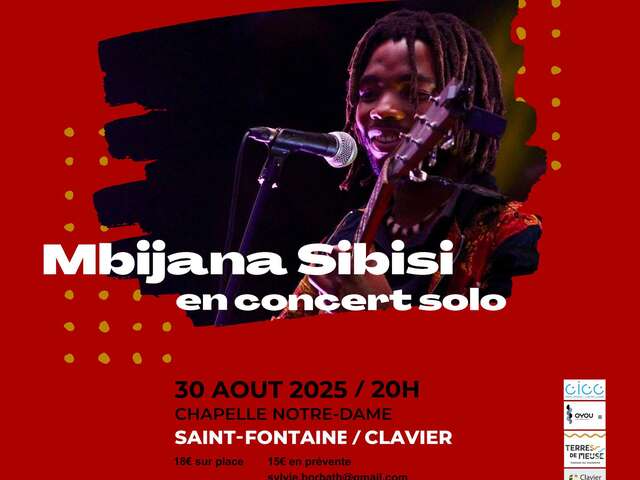 Mbijana Sibisi en concert solo