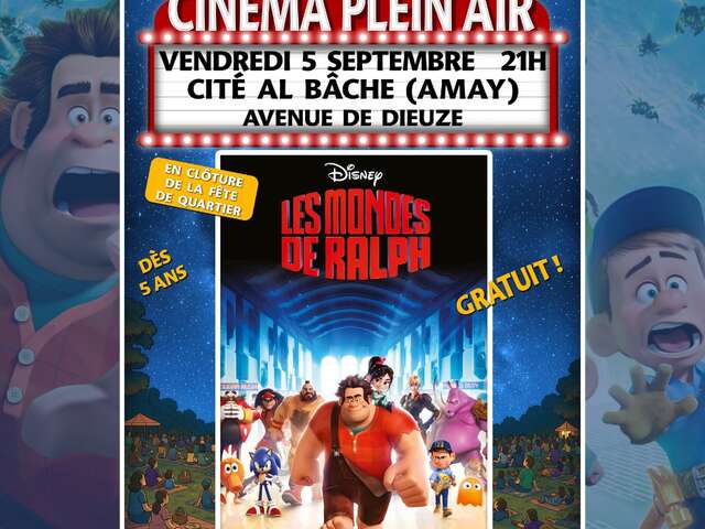 Cinéma en plein air - Les mondes de Ralph
