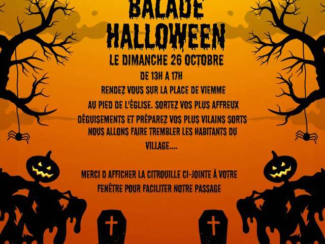 Balade Halloween à Viemme