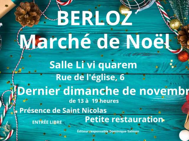 Marché de Noël de Berloz