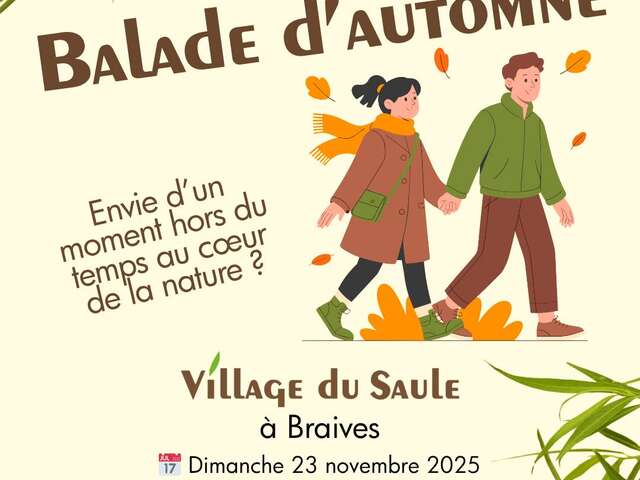 Balade au fil des saisons au Village du Saule