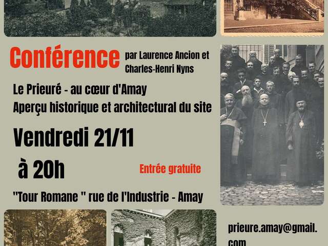 Conférence : Le Prieuré - au coeur d'Amay