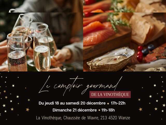 Le comptoir gourmand de la Vinothèque