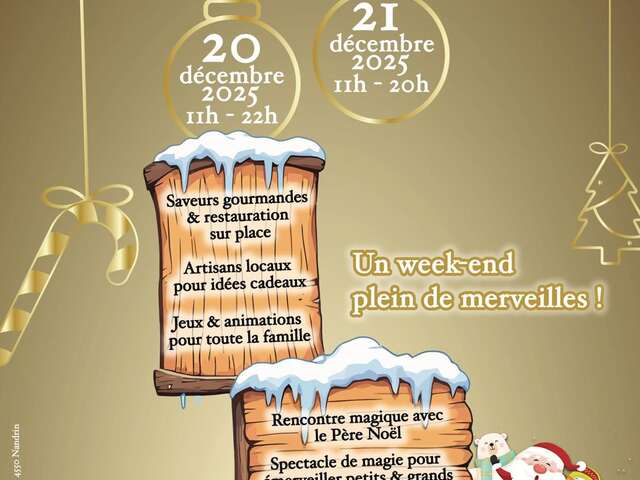 Marché de Noël solidaire au Château de la Gotte