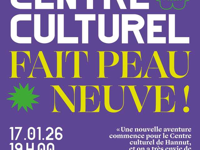 Le centre culturel fait peau neuve !