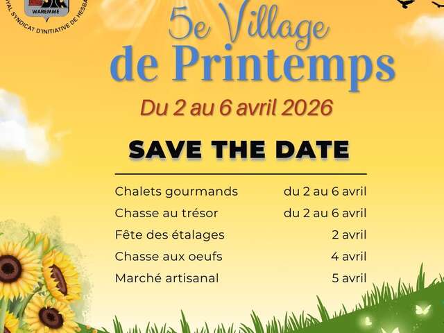 Village de Printemps à Waremme