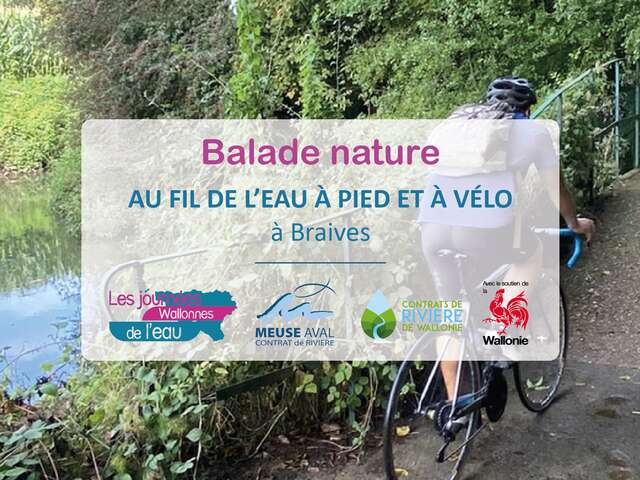 Au fil de l'eau à pied et à vélo