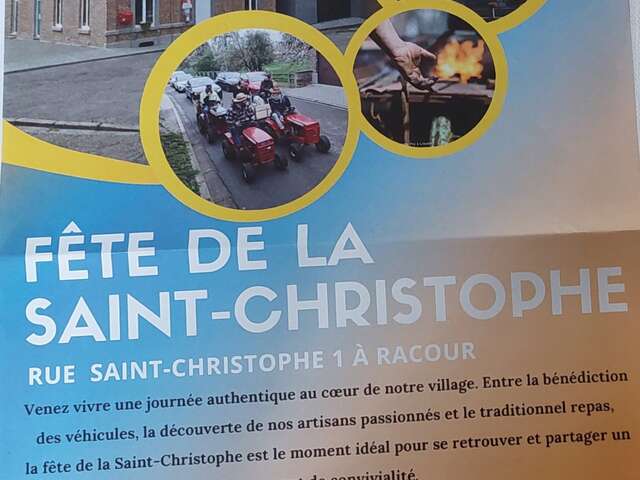 Fête Saint-Christophe à Racour