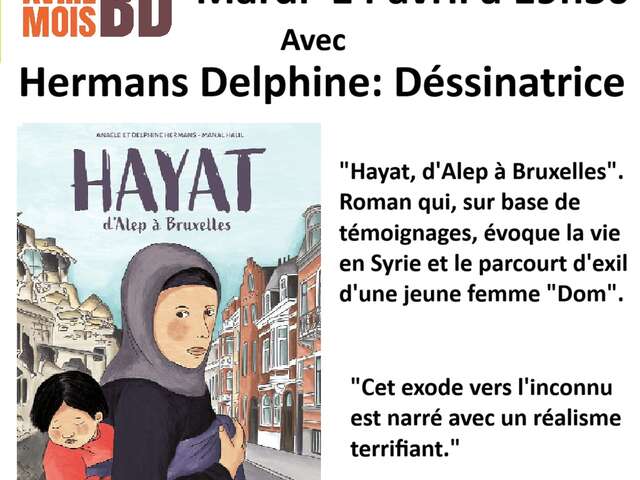 Rencontre et dédicaces avec Delphine Hermans