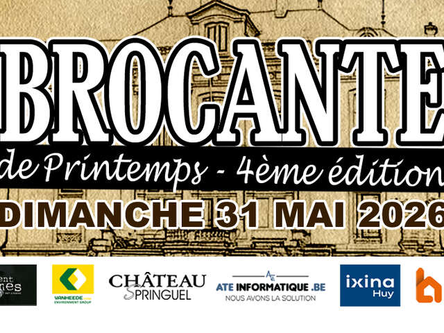 Brocante de printemps au Château Springuel