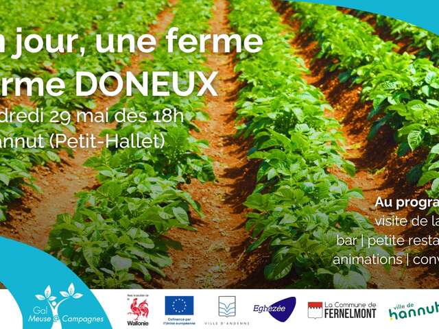Un Jour, Une Ferme - Ferme Doneux à Hannut