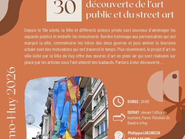 A la découverte de l’art public et du street art