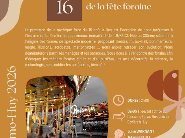 Les coulisses de la fête foraine