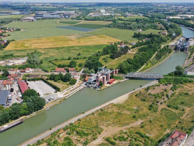 VISITE GUIDÉE | Ascenseur à bateaux, canal de Neuffossé et écluse des Fontinettes