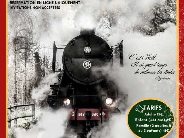 TRAIN TOURISTIQUE | Trains de la magie de Noël