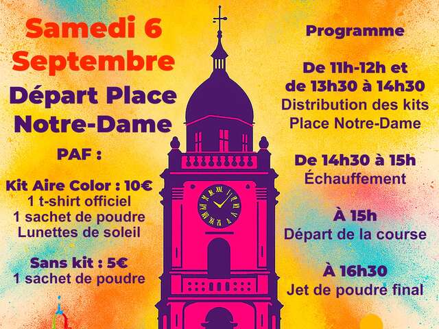 ÉVÉNEMENT | Aire Color Run 1ère édition