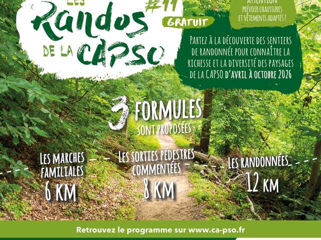 RANDO DE LA CAPSO | Sortie commentée de 8km à Fléchin