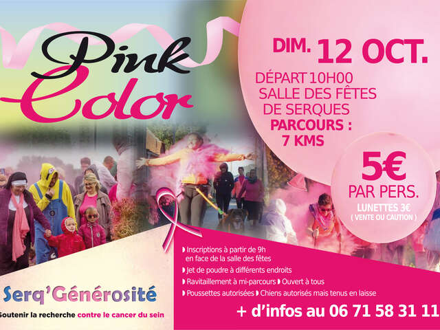 EVENEMENT | PINK COLOR avec Serq'Générosité