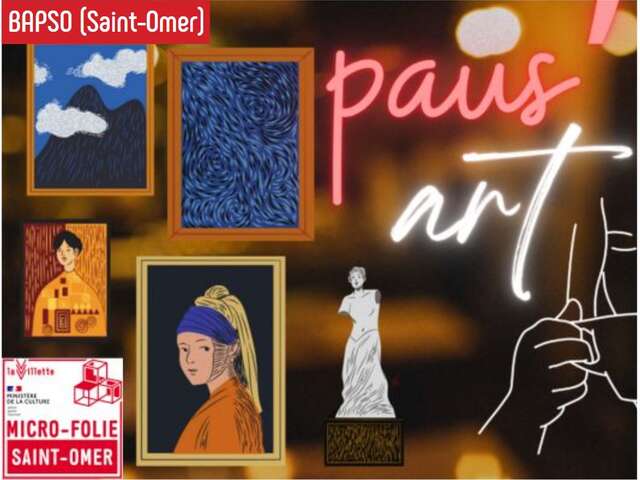 ATELIER | "Paus'Art" rdv Micro-Folie (dès 8 ans)