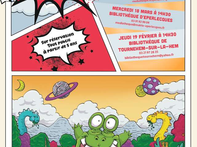 ATELIER | Rencontre et atelier BD avec Jekyll (dès 5 ans)