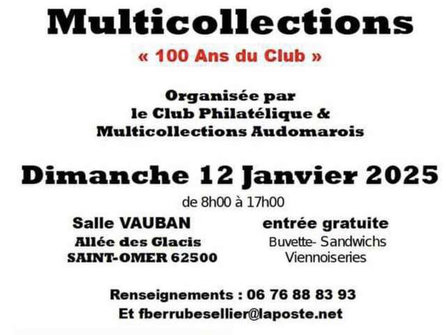 BROCANTE | 15e Bourse Multicollections "100 ans du Club"