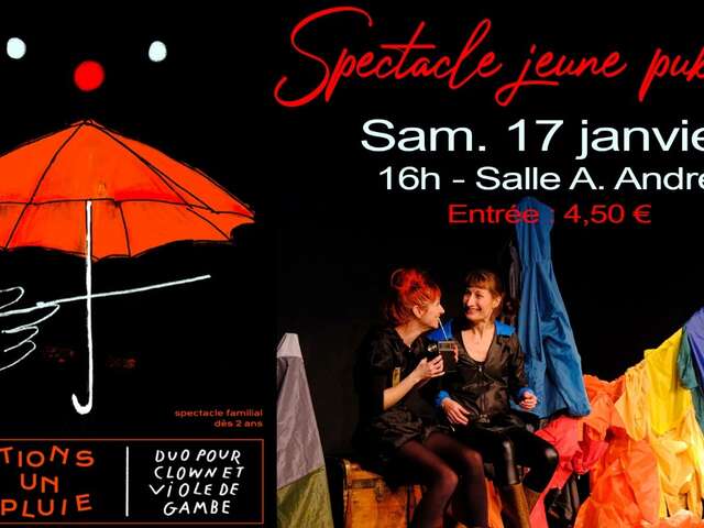 SPECTACLE JEUNE PUBLIC | "Variations pour parapluie" (2-6 ans)